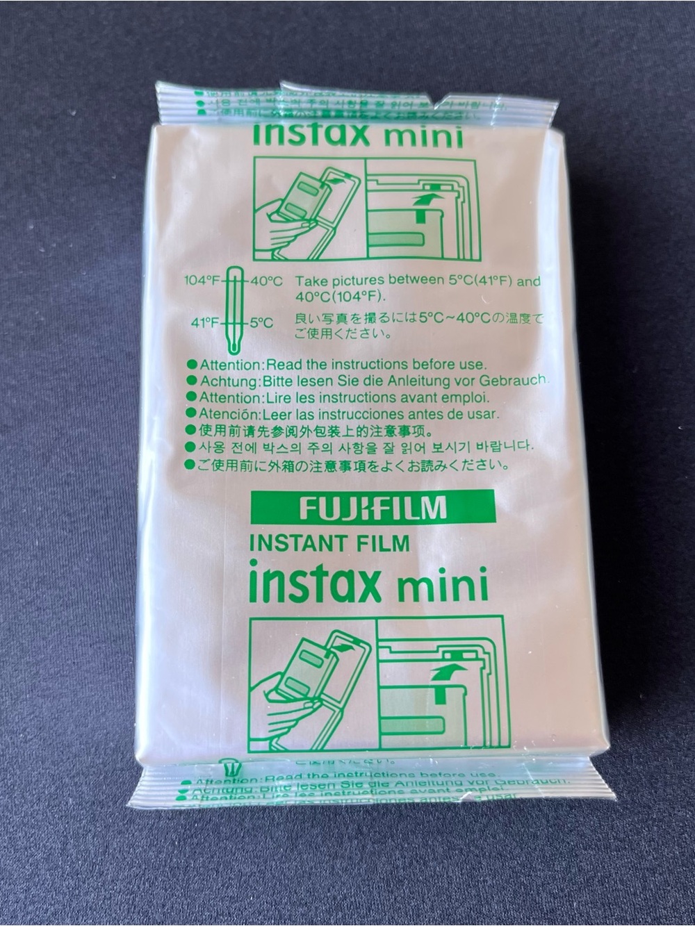 Fujifilm Instax Mini Instant Film Bundle | 8 Packs + Partial Pack | Polaroid Fil - Picture 2 of 5